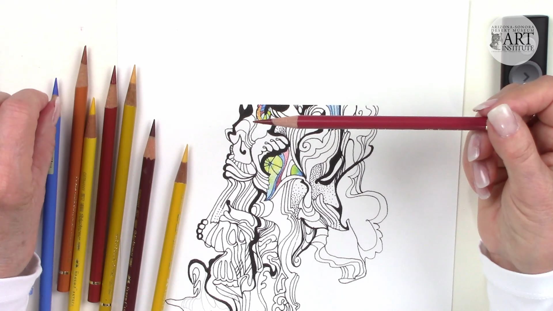 JG-Color Pencil and Ink Pt 7