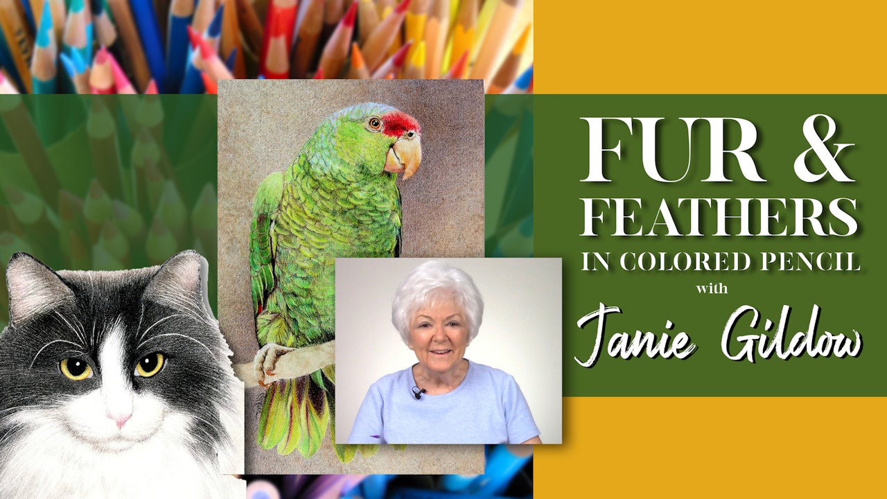 Colored Pencil: Fur & Feathers with Janie Gildow