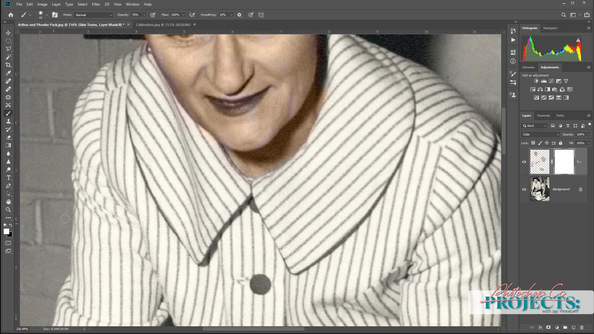 JP-PR-2 Colorizing Black and White Photos CC