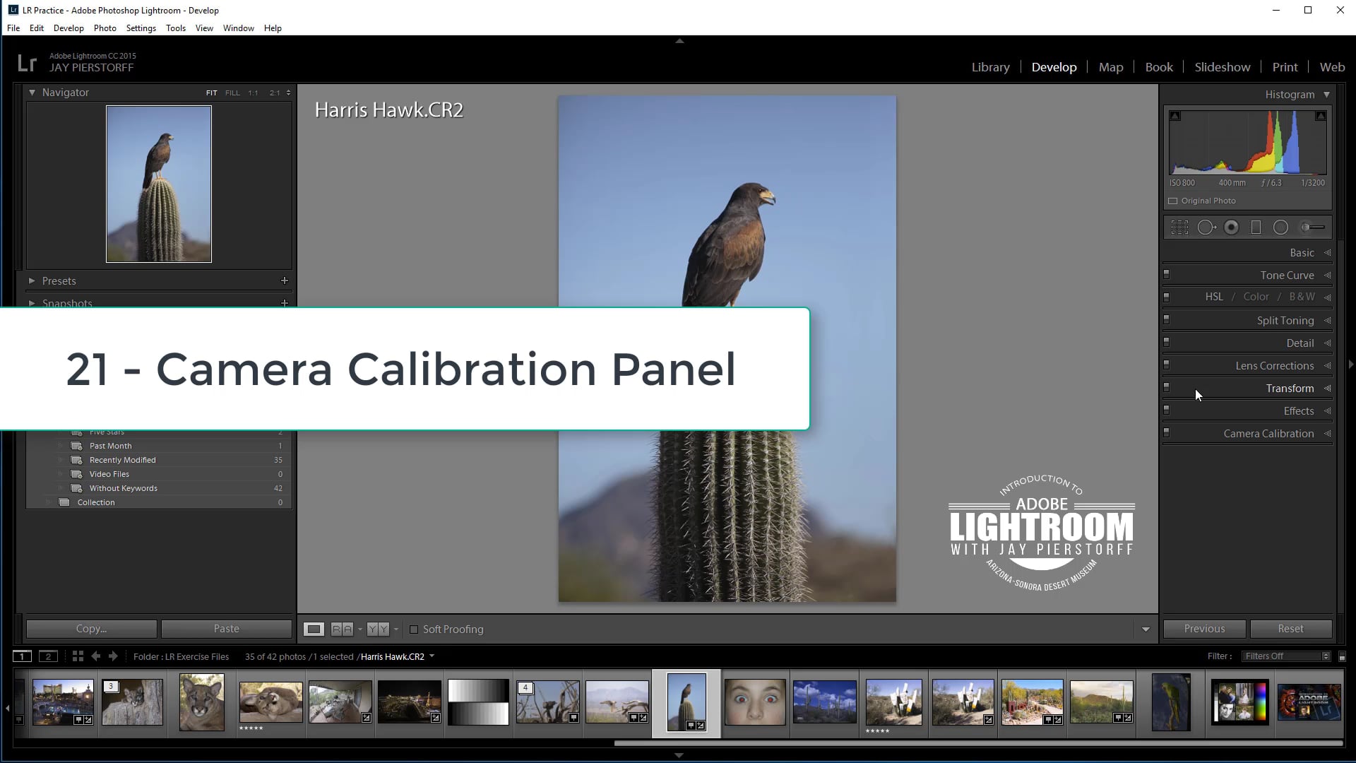 LR-21-Camera Calibration Panel