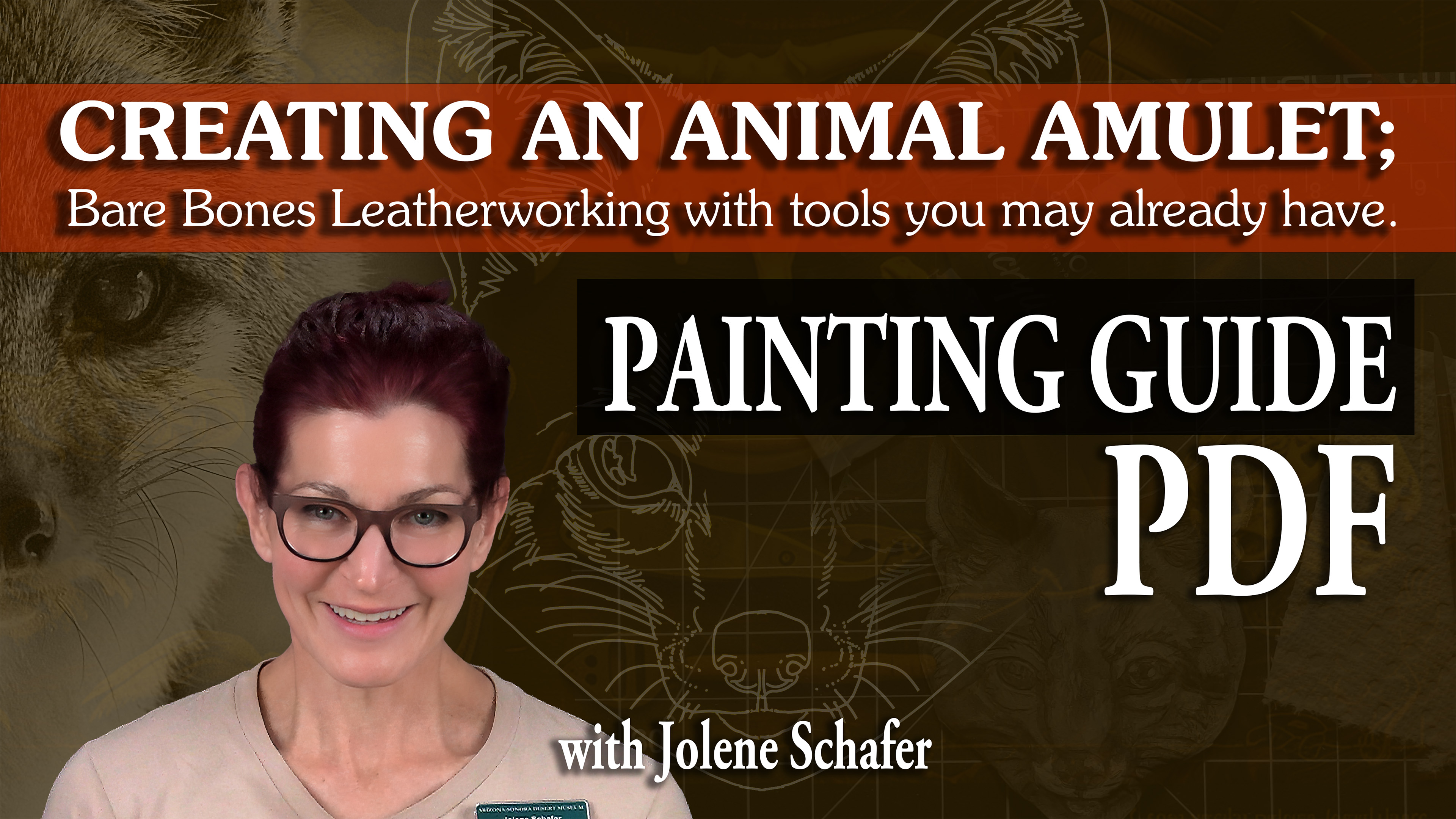 Animal Amulet Painting Guide by Jolene Schafer in PDF Format