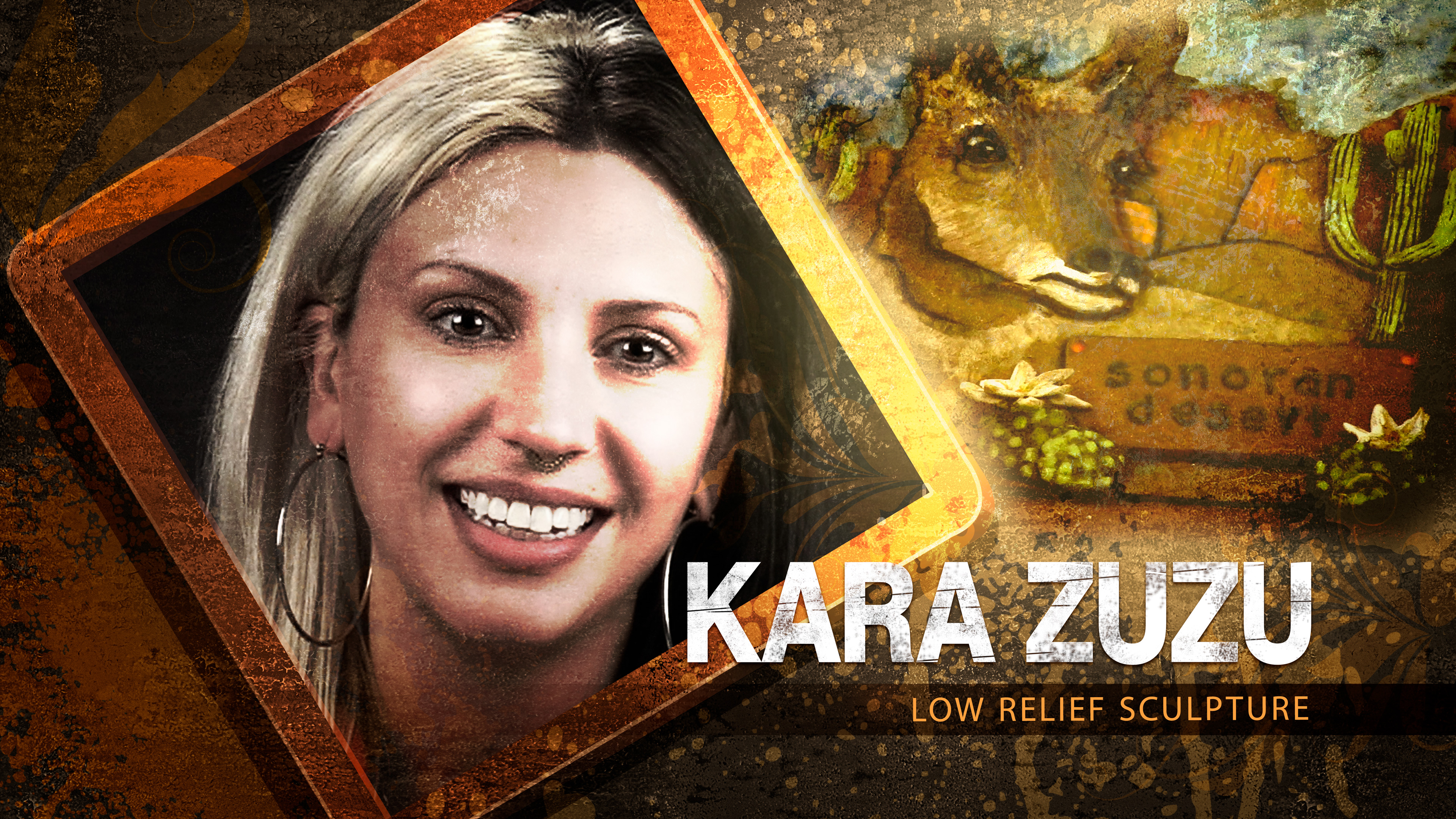 Low Relief Sculpture with Kara ZuZu