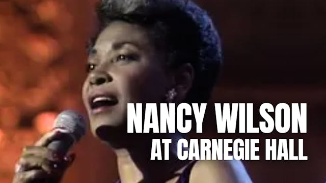 NANCY WILSON at CARNEGIE HALL