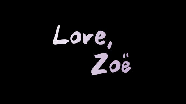 Love, Zoë