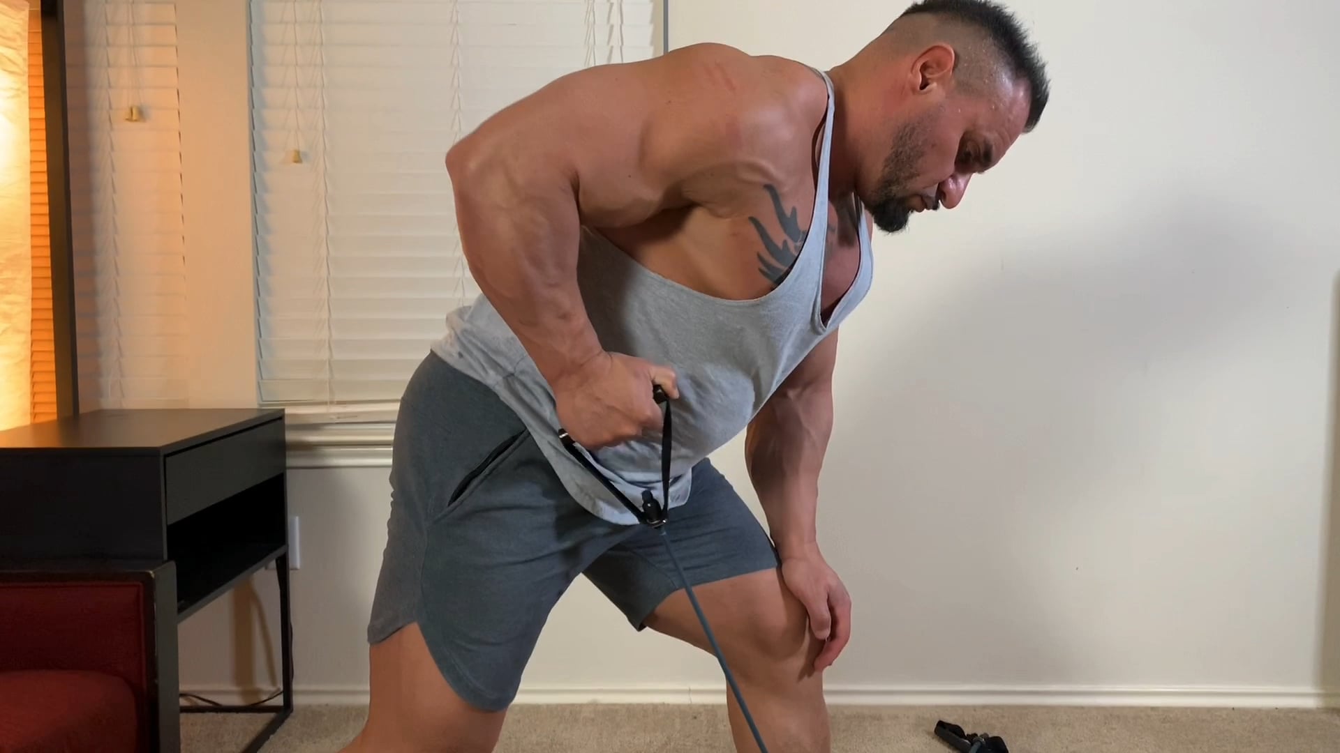 One Arm Banded Tricep Extensions 