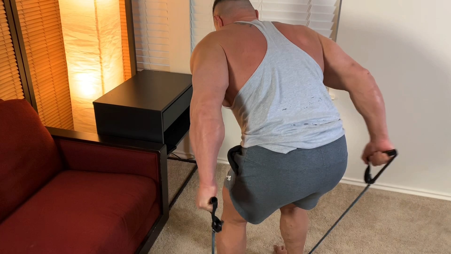 Banded Tricep Pushback 