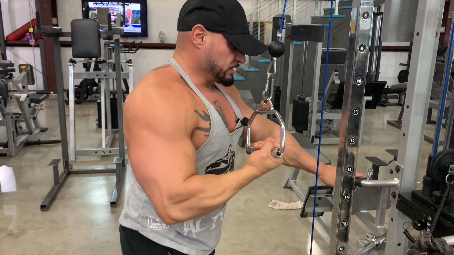 Tricep: One Arm Cable Extension 