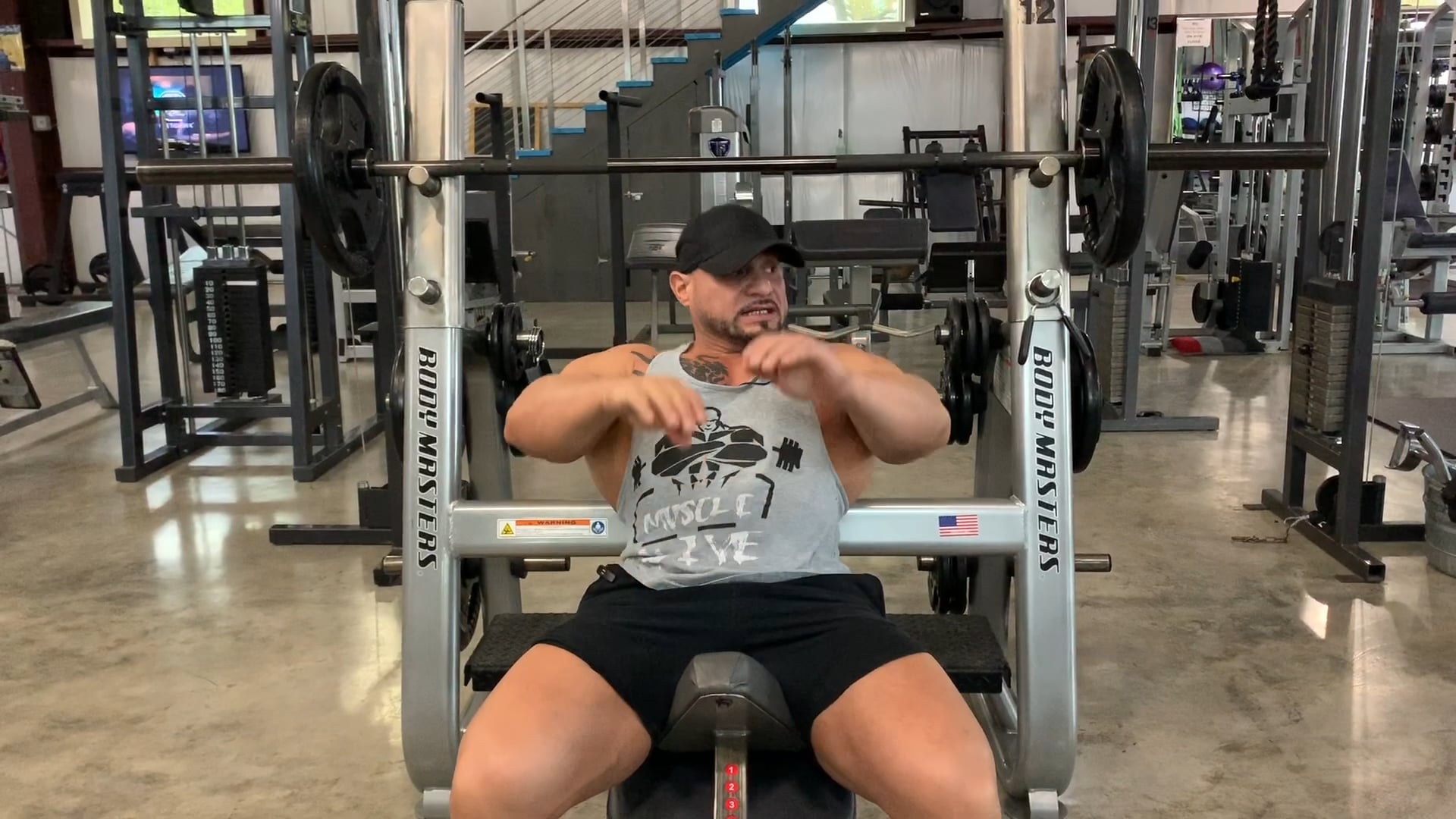 Chest: Incline Press