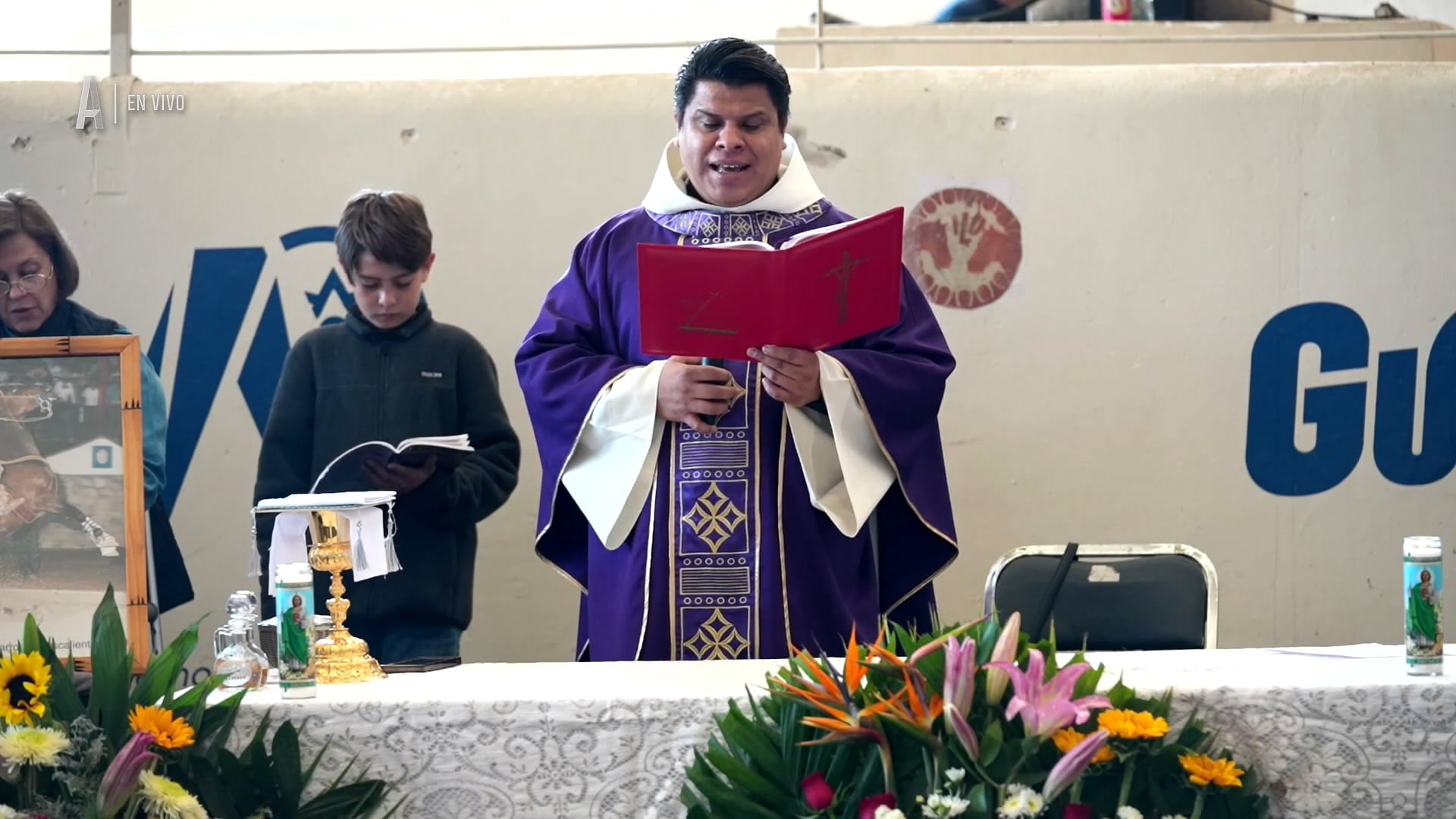 Santa Misa en el Lienzo