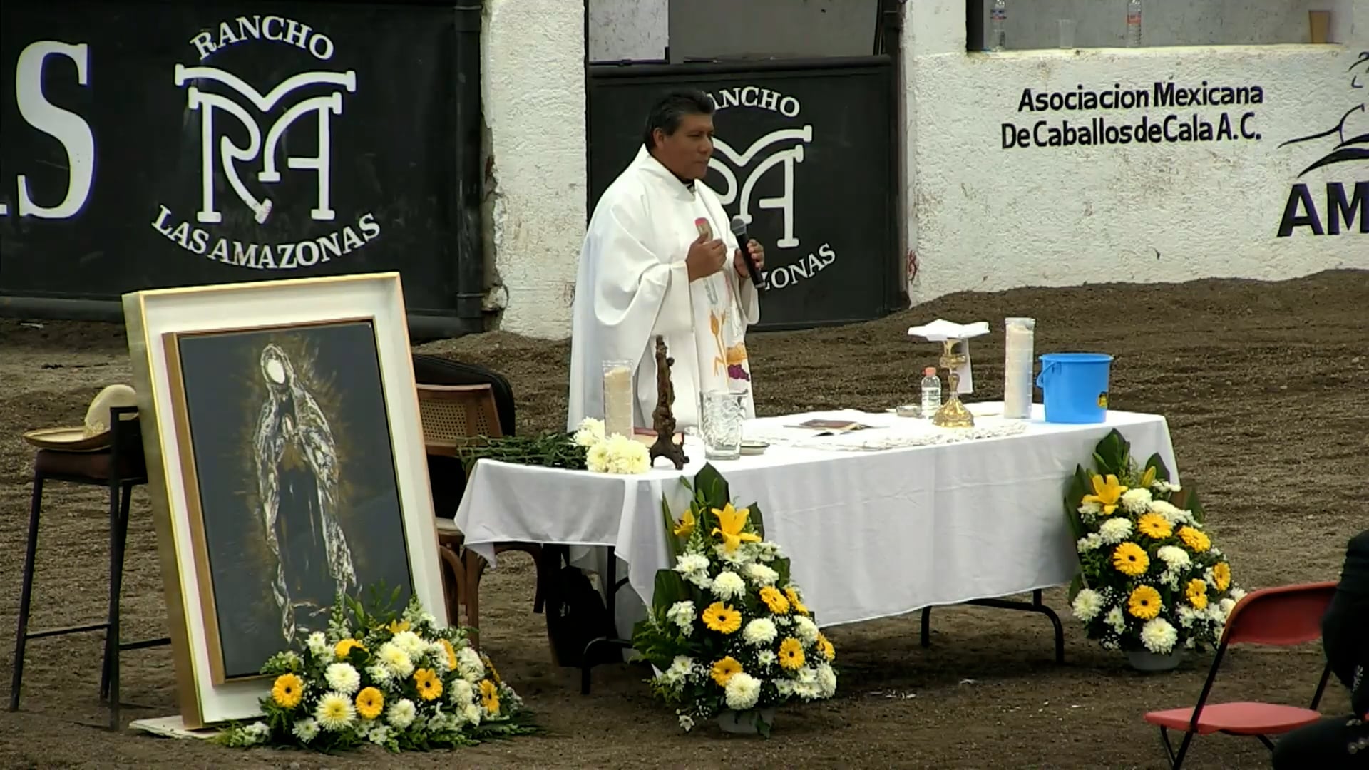 Santa Misa en el Lienzo