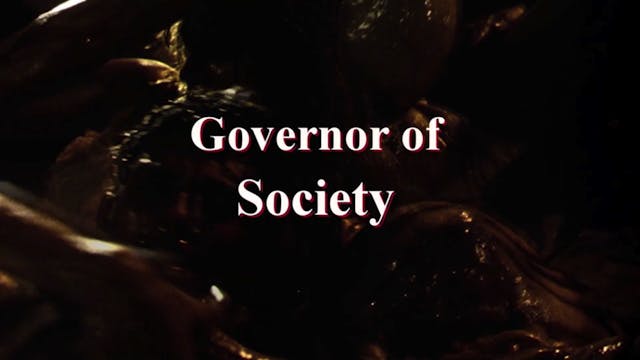 Grovernor of Society