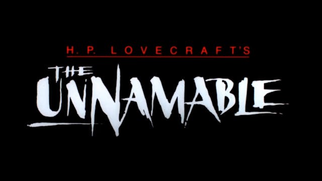 The Unnameable - Trailer