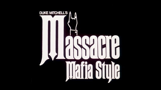 Massacre Mafia Style - Trailer