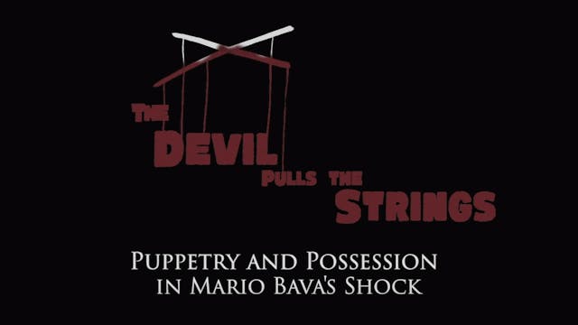 The Devil Pulls the Strings - a video...