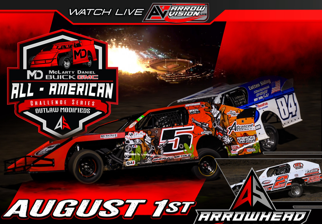 8/1/25 All American Modified Series at Arrowhead! - 08/02/2025, 05:38:09