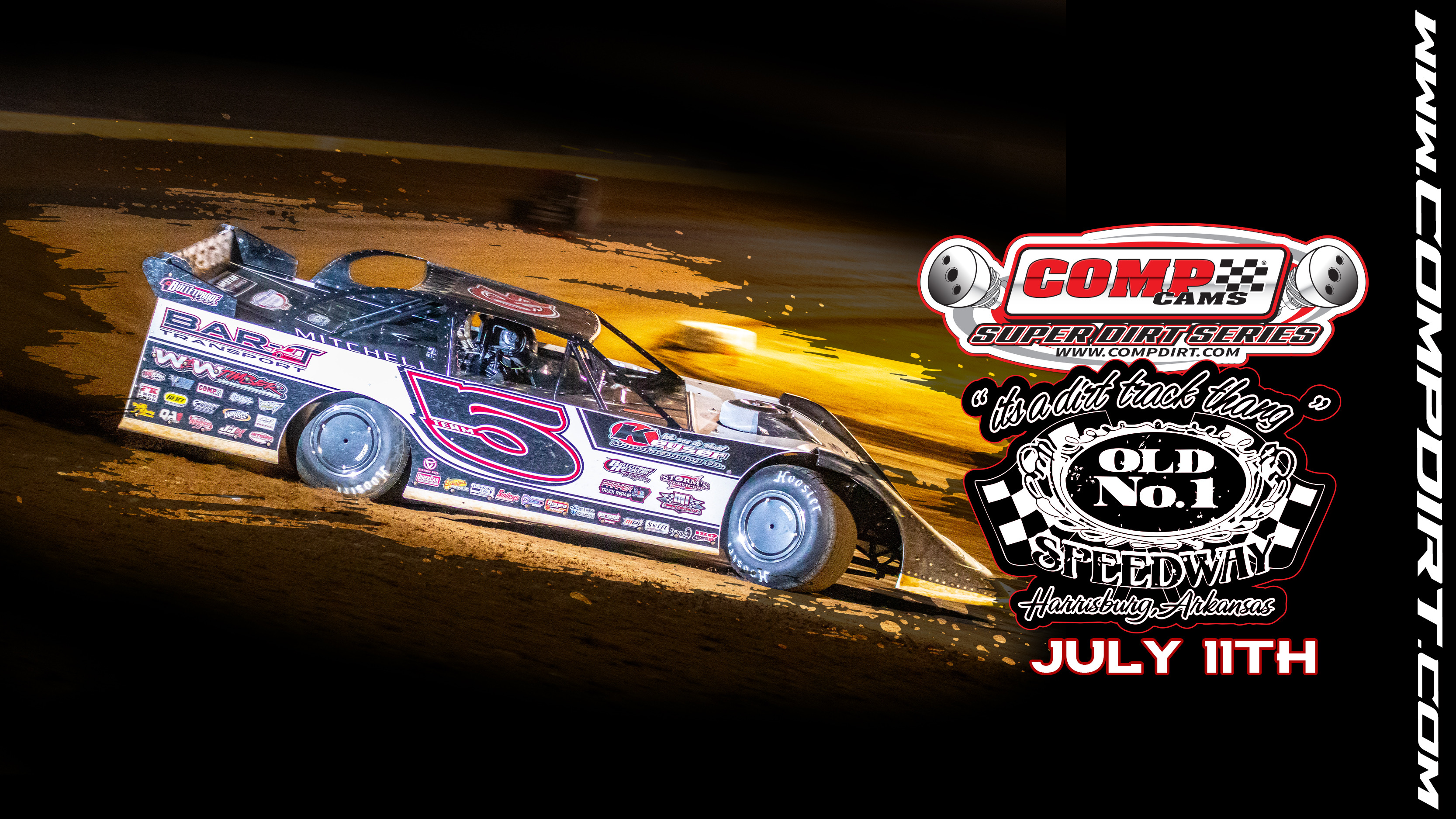 COMP Cams Super Dirt Series at Old No.1 Speedway! - 07/12/2025, 05:31:37