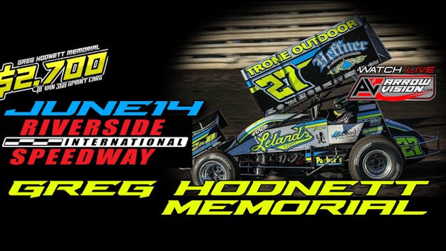 6/14 Greg Hodnett Memorial!