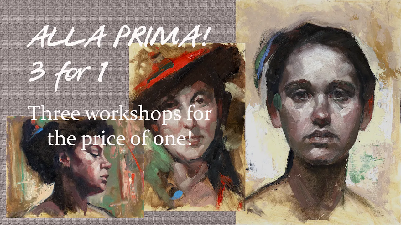Alla Prima 3 for 1 Labor Day Special!