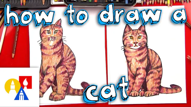 How To Draw Grumpy Cat Cats Art For Kids Hub