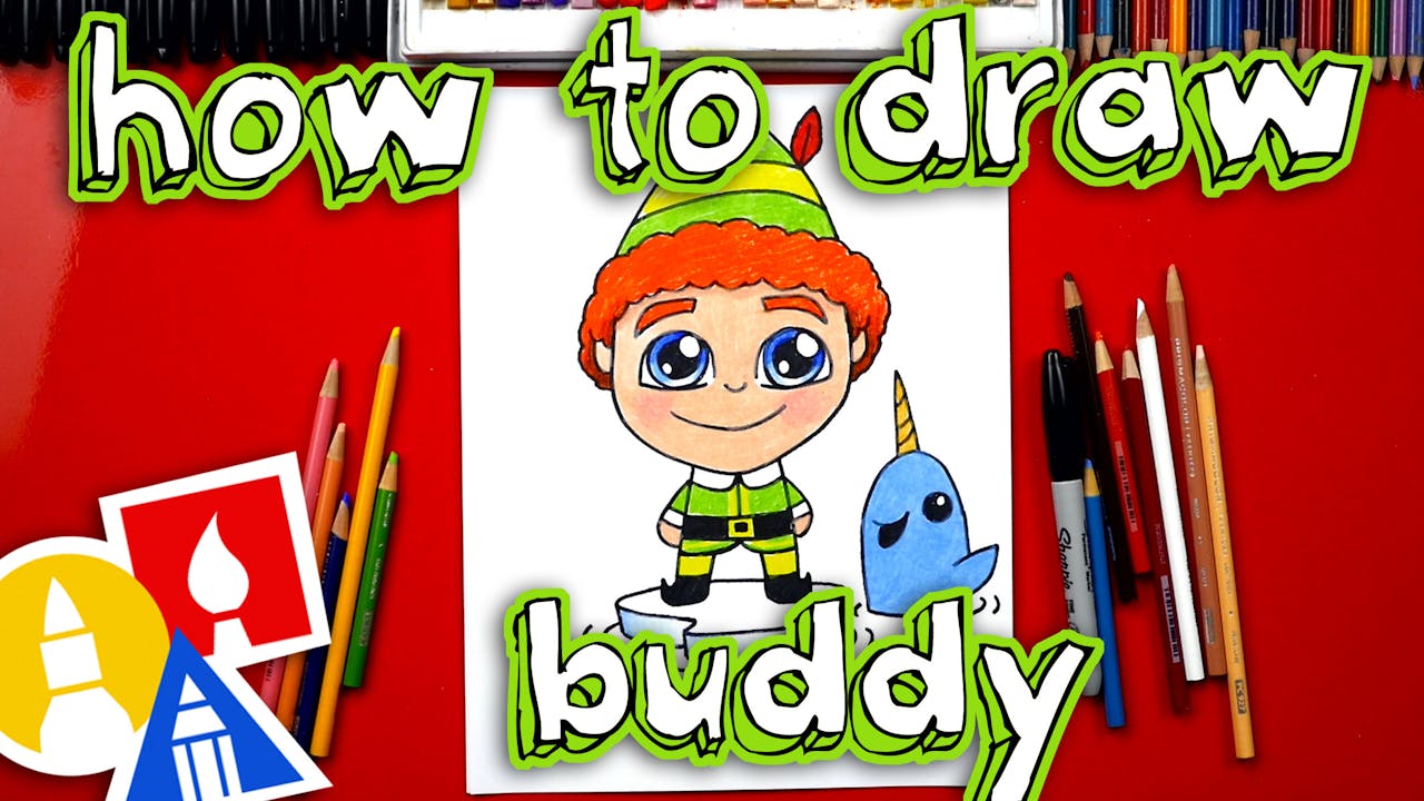 How To Draw Buddy The Elf And Mr Narwhal How To Draw