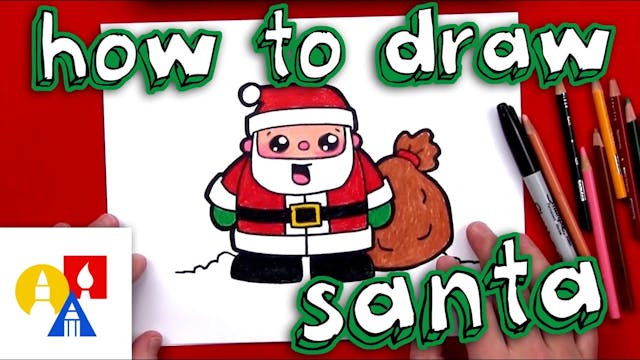 Drawing For Kids Santa Clause - Jameslemingthon Blog