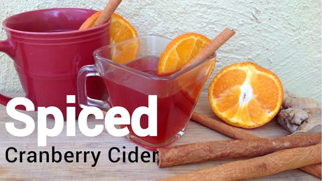 Spiced Cranberry Cider