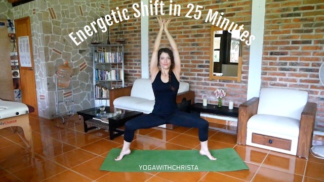 Energetic Shift: 25 Minute Yoga Routine | Yoga with Christa