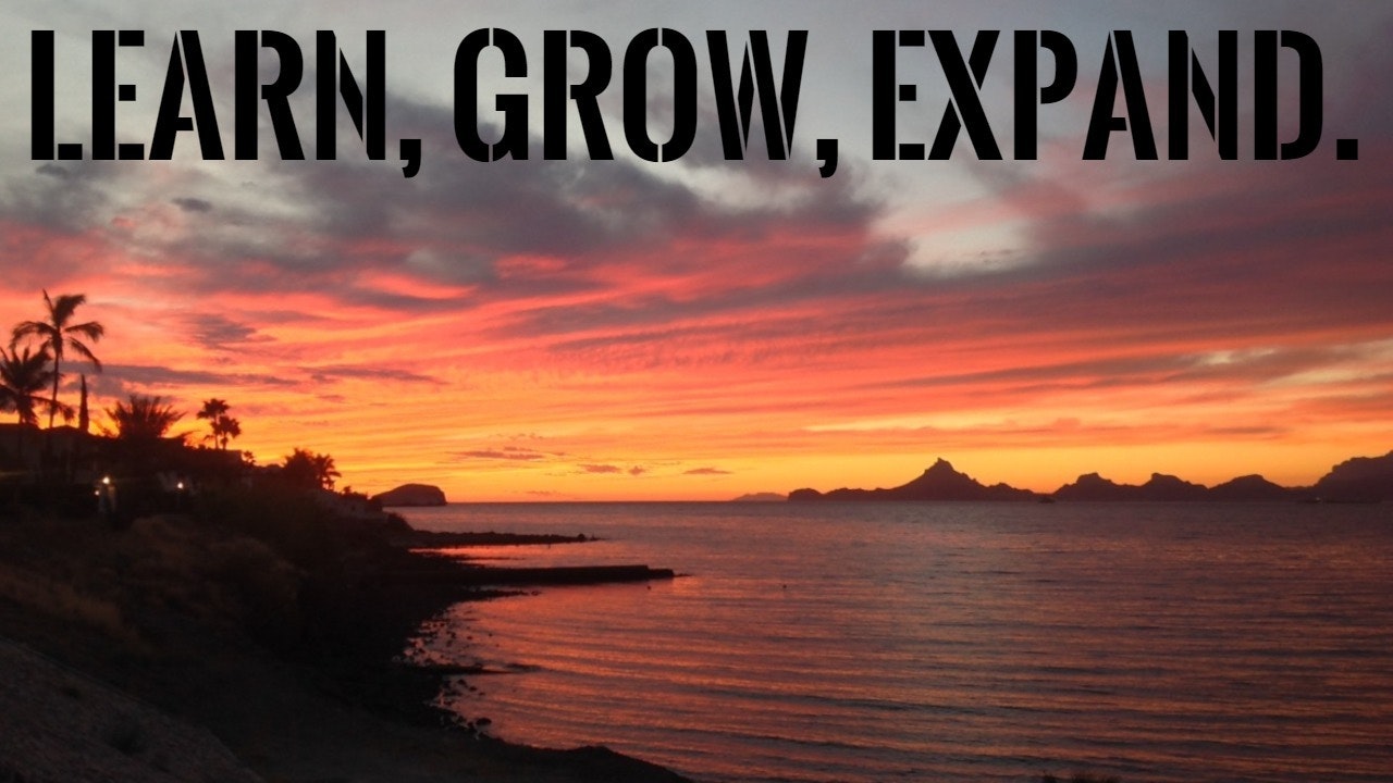 Learn, Grow, Expand.