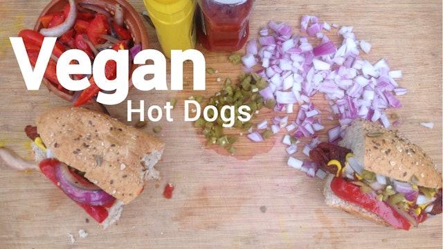 VEGAN Hot Dogs - Chickpea Hot Dogs (#hotchicks) - Vegan & GF with Soy and Oil-Free Options