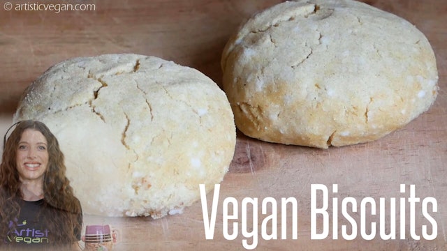 Vegan Biscuits No: Yeast, Oil, Dairy or Gluten | 7 Ingredients, 1 Bowl, 30 Minut