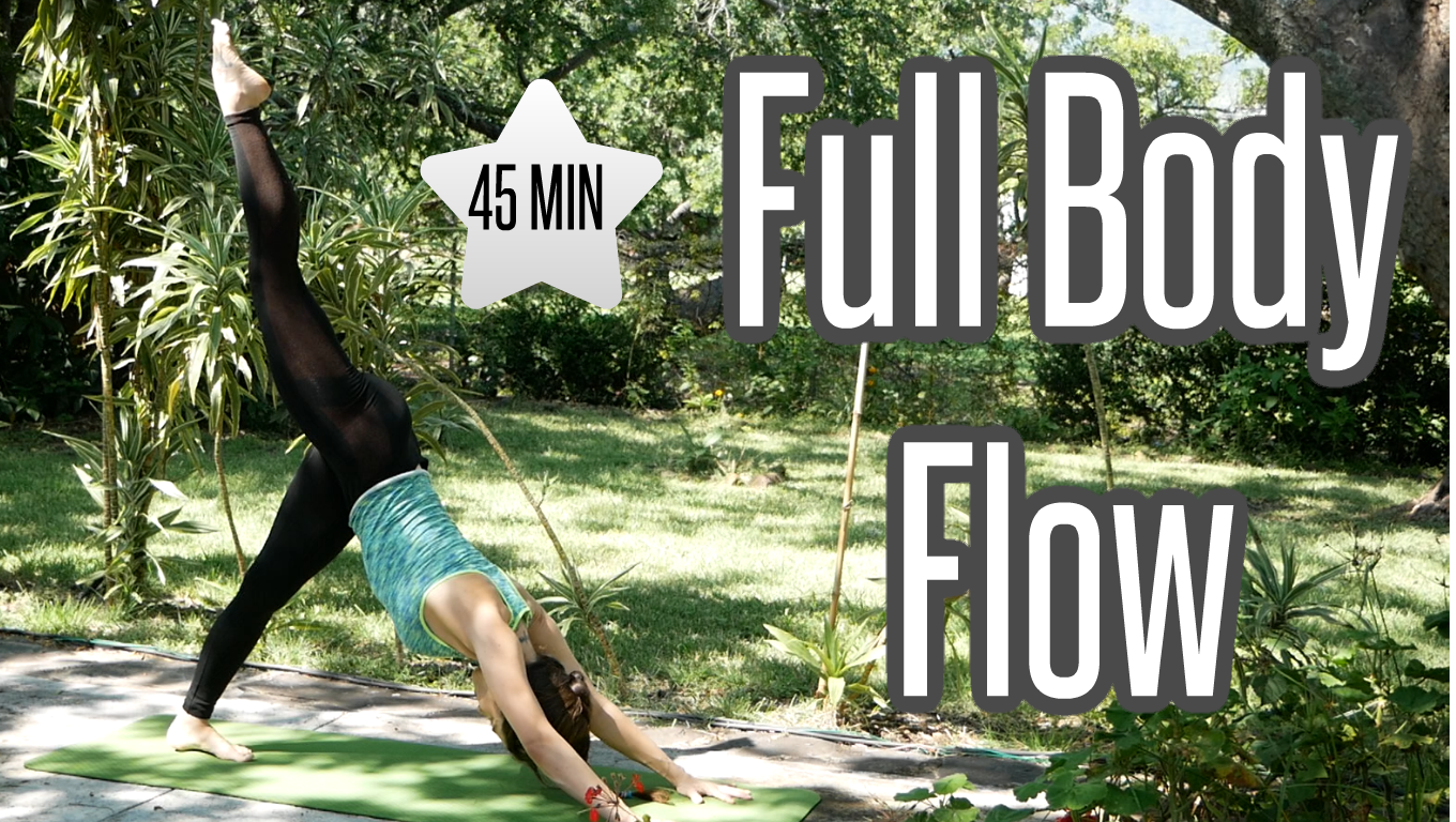 Full Body 45 Min Flow With Balancing (Intermediate) - Yoga With Christa ...