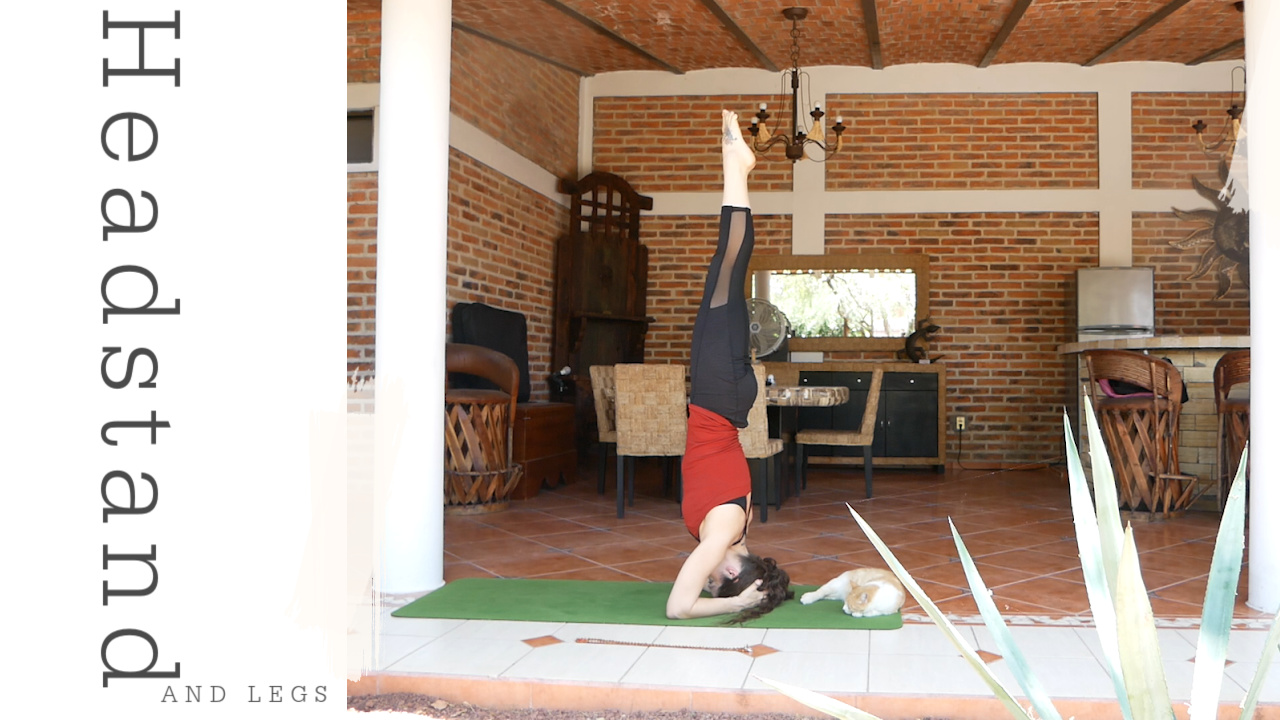 Yoga for Legs + Headstand Practice - Intermediate Class