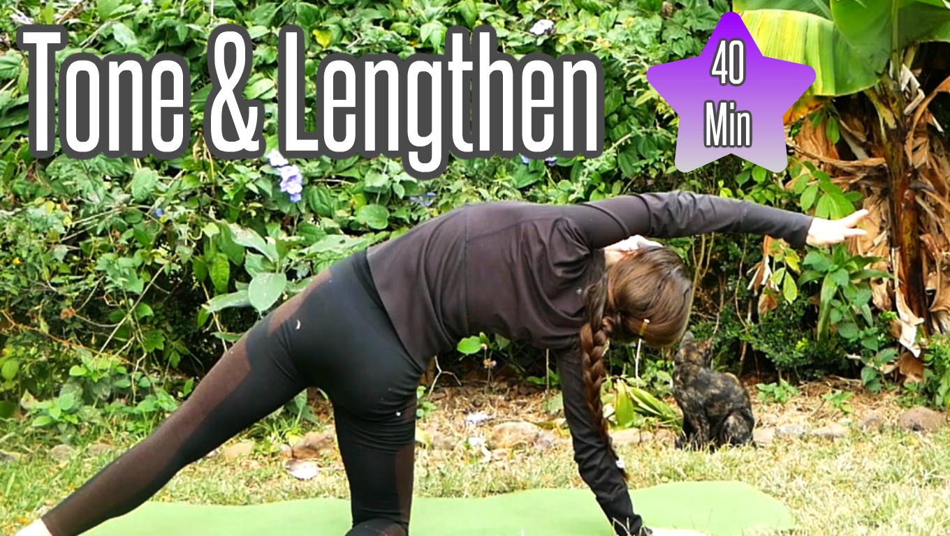 Tone & Lengthen - Lean Yoga Body (40 Min.) Intermediate