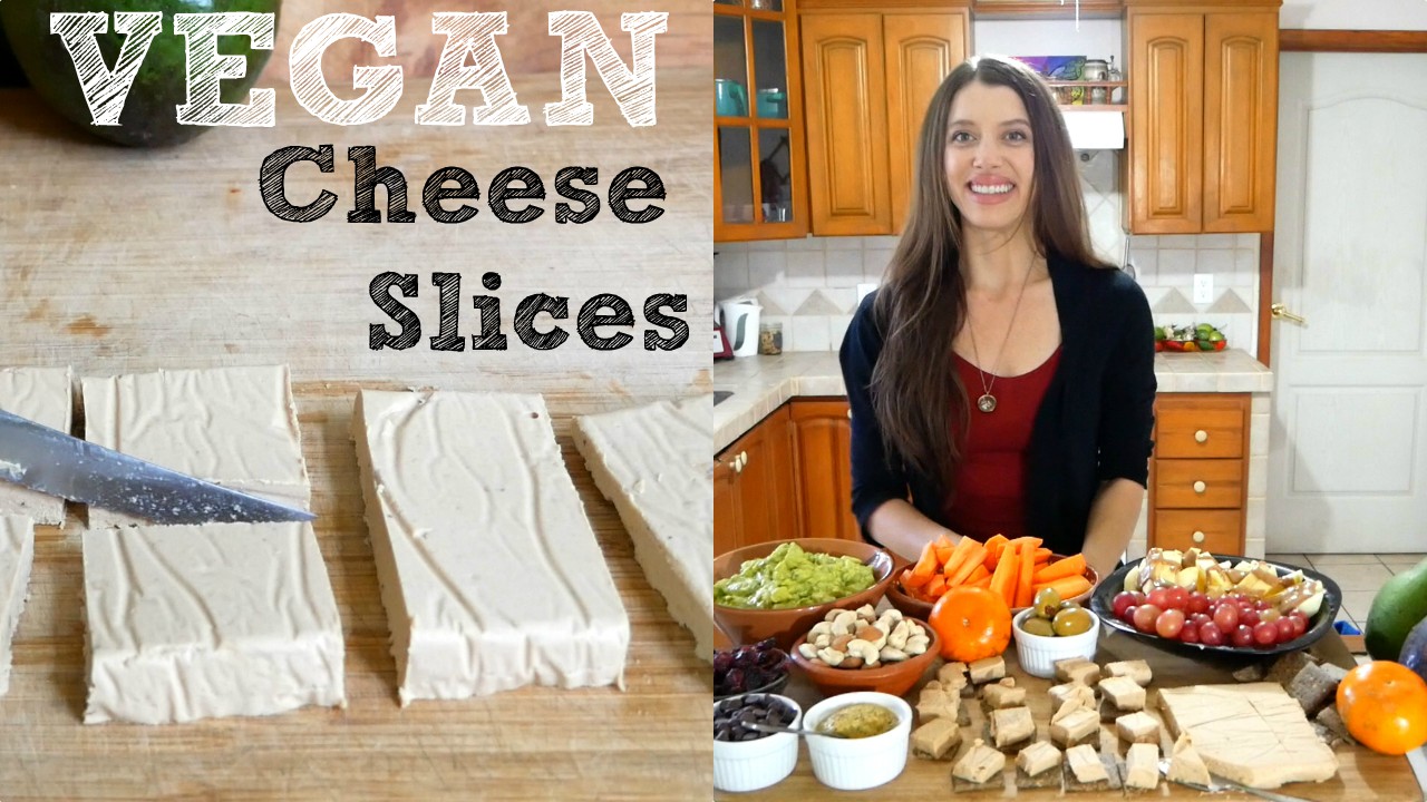 VEGAN Cheese Slices - Easy & Delicious with 7 Ingredients