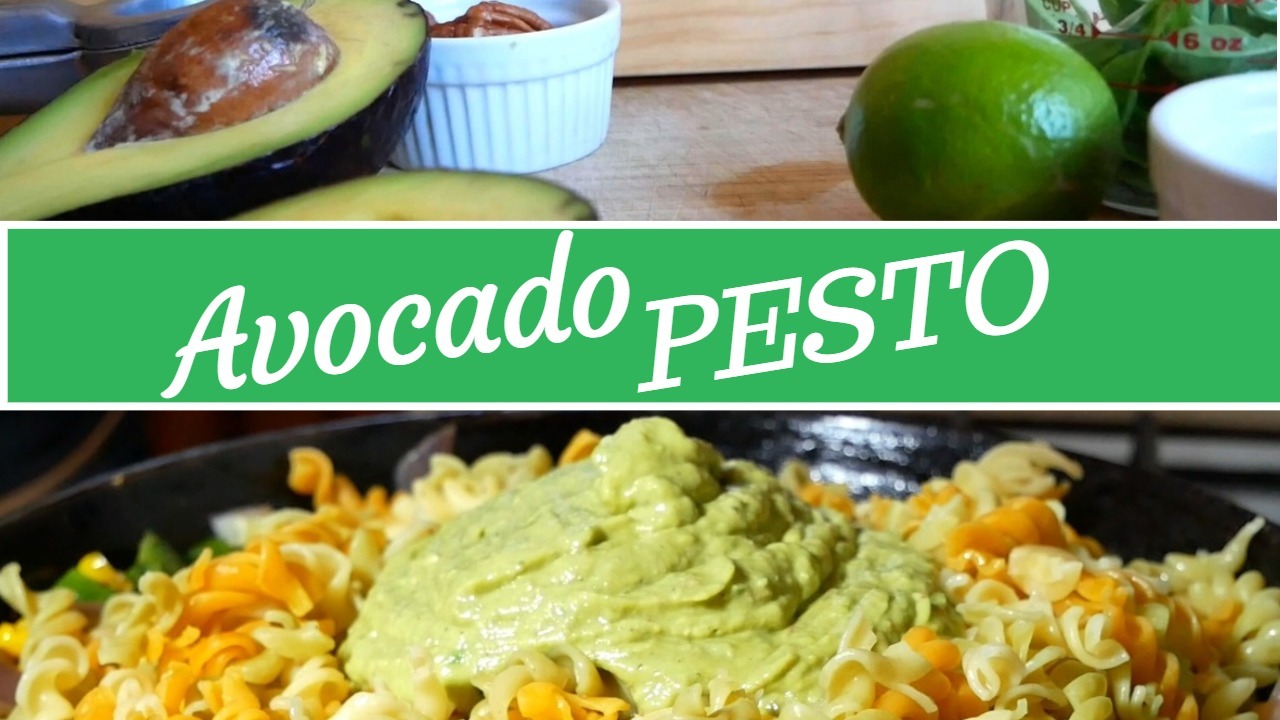 Avocado Pesto Recipe | Gluten-Free, Oil-Free, Vegan