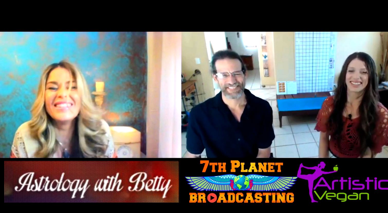 Join Gerald and Christa Clark with Astrology with Betty!