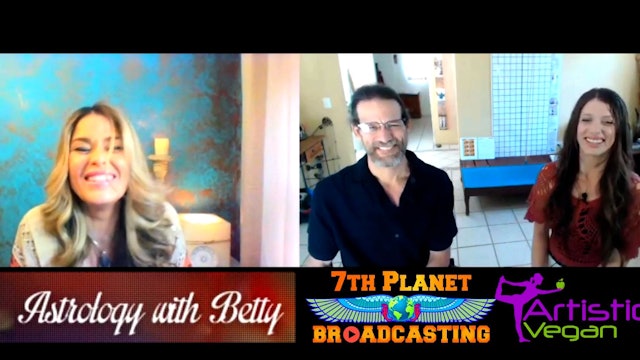 Join Gerald and Christa Clark with Astrology with Betty!