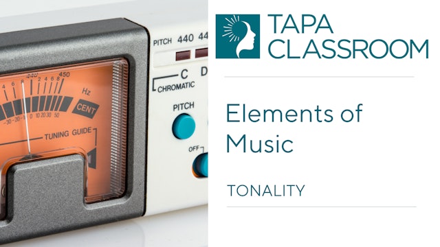 Elements of Music - Tonality