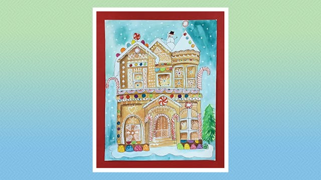 Gingerbread Mansion - For Grades 5-6 