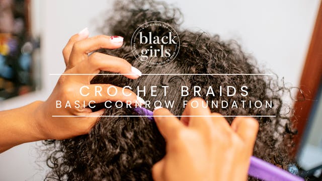 Parting Hair for Basic Crochet Braids
