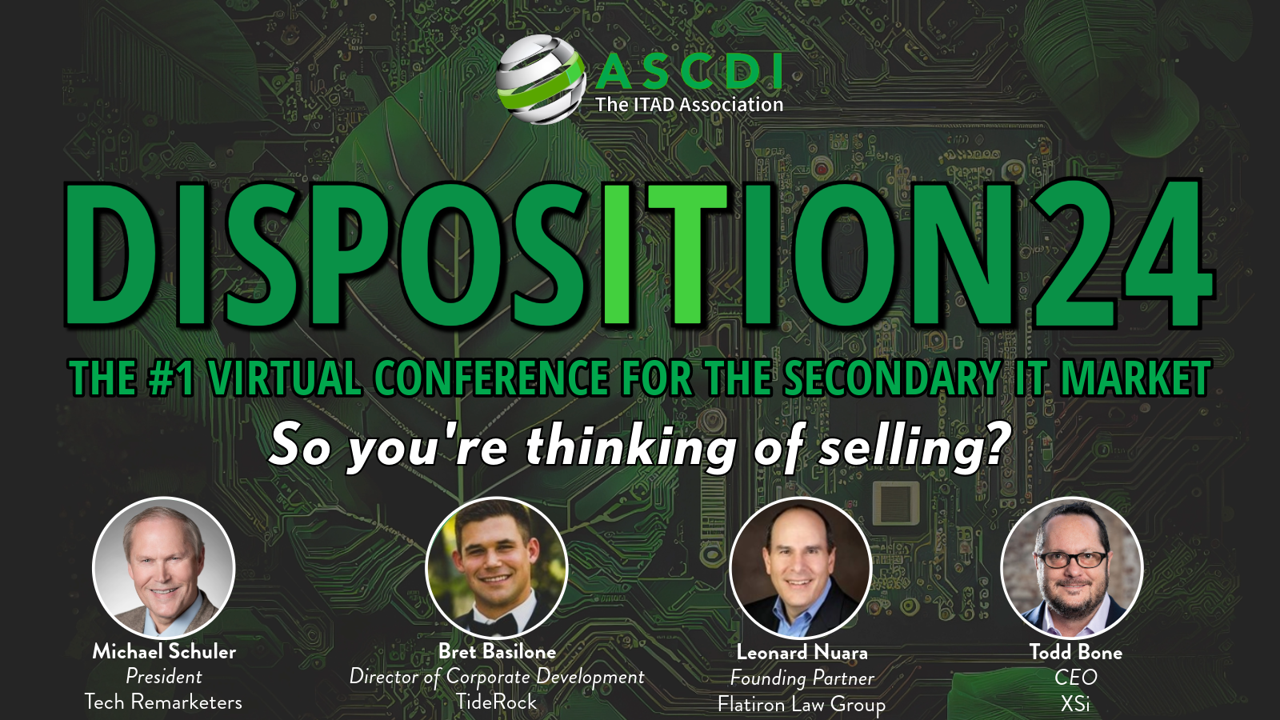 So you're thinking of selling?