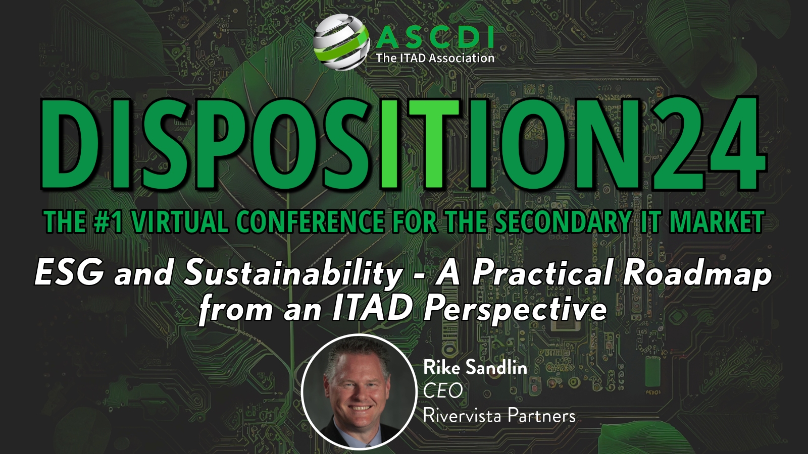 ESG and Sustainability - Practical Roadmap from an ITAD Perspective