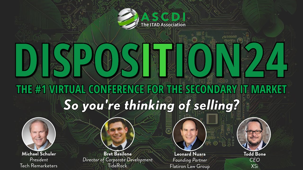 So you're thinking of selling?
