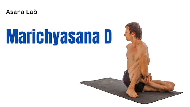 Asana Lab: Marichyasana D