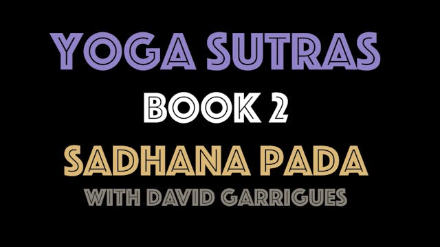 Book 2: Sutras 2.17-2.19