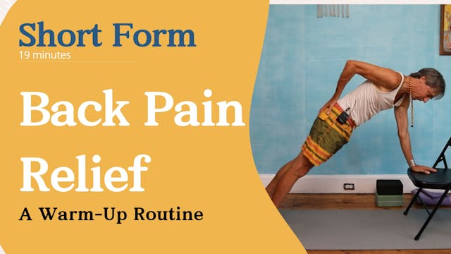 Short Form - Back Pain Relief