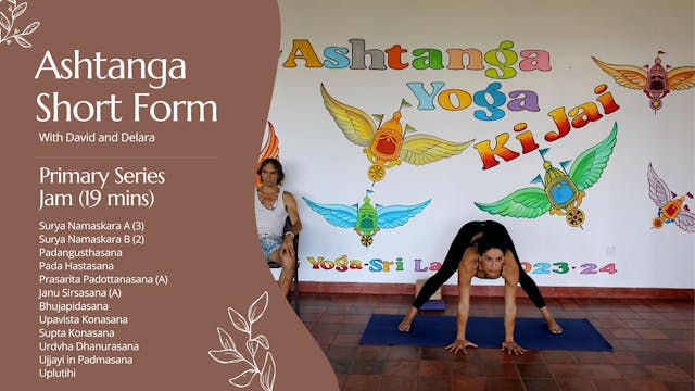 Ashtanga Short Form - Primary Jam