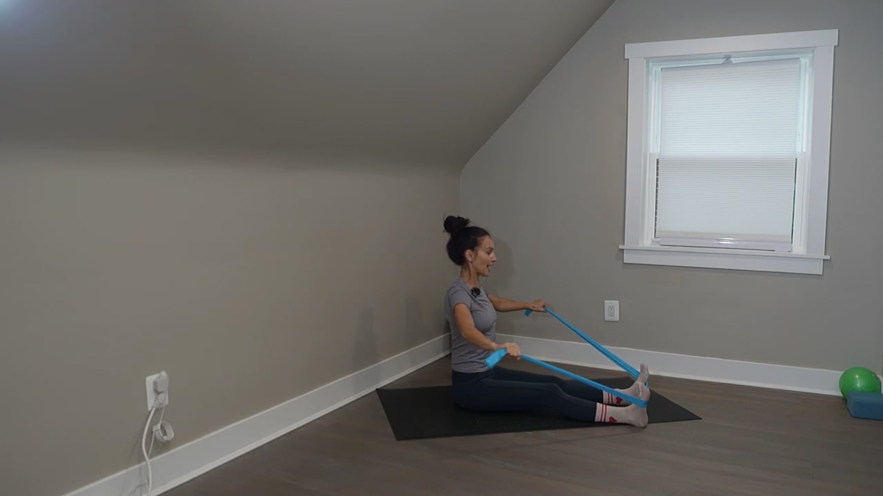 Back Body with a Band - 10 mins