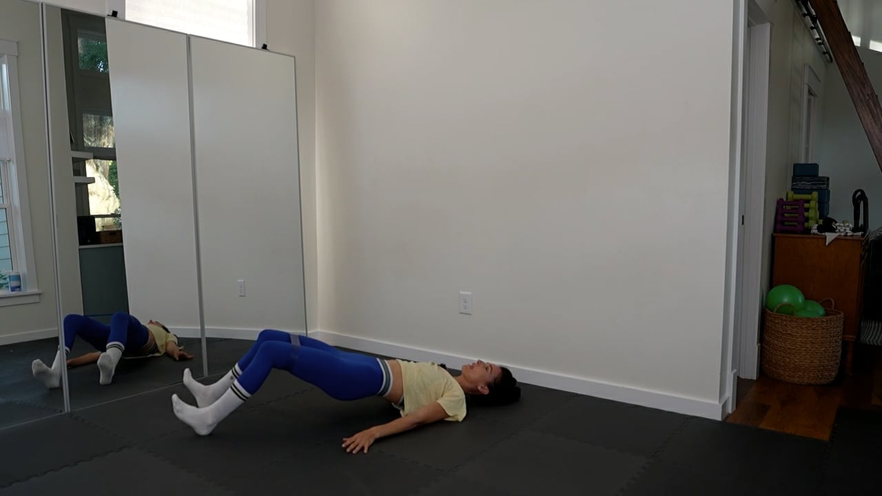 Mini Band on the mat - 20 mins