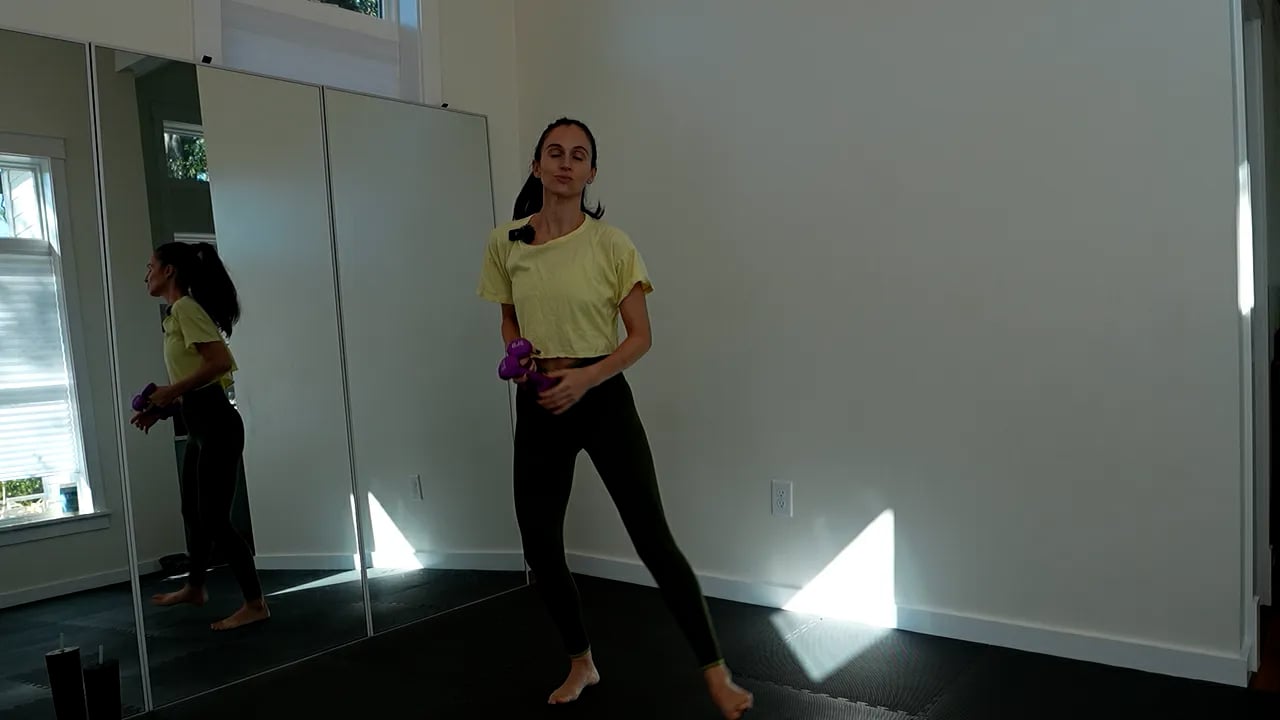 Express Upper Body with Light Weights